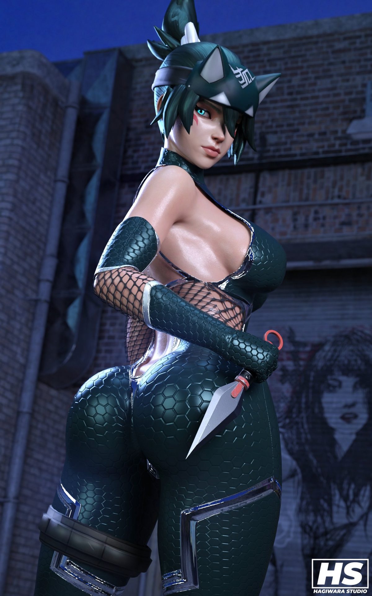 Sexy Kiriko – overwatch R34 - Faptain - Rule 34 xxx website erotic 3d fanart